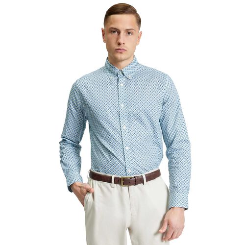 Ben Sherman Split Geo Print Shirt